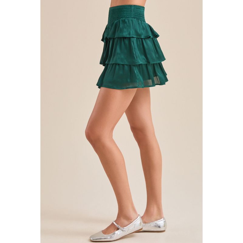 

Экспорт Одиночный как Домашний С высокой талией Стройнящий и Сексуальный Сексуальный Маленький Короткий Персонализированная Эластичная талия Легче всего сочетать Ультракороткие Горячие Кюлоты для Женщин Green M