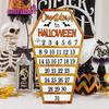 Ornament Halloween Theme Countdown Calendar Exquisite Holiday Decor Desktop Decoration Classroom