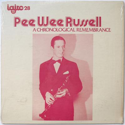 LP Record PEE WEE RUSSELL - A Chronological Remembrance IAJRC28 IAJRC Canada Jazz Used
