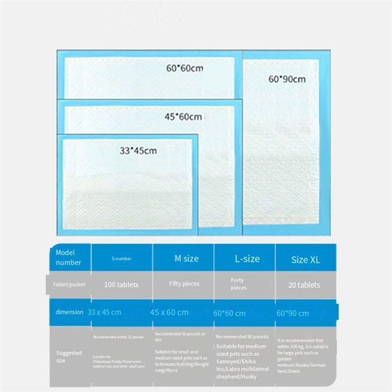 M-Modern-Super Absorbent Pet Diapers Disposable Dog Training Quick Dry Diaper Pads, Dog Diapers Pet Supplies