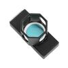 Magnetic Billiard Chalk Case Octagonal Single Section Chalk Storage Box Mute Chalk Clip Sports Accessories Black