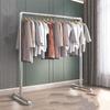 Miflame Heavy-Duty 3-Rod Movable Clothes Rack