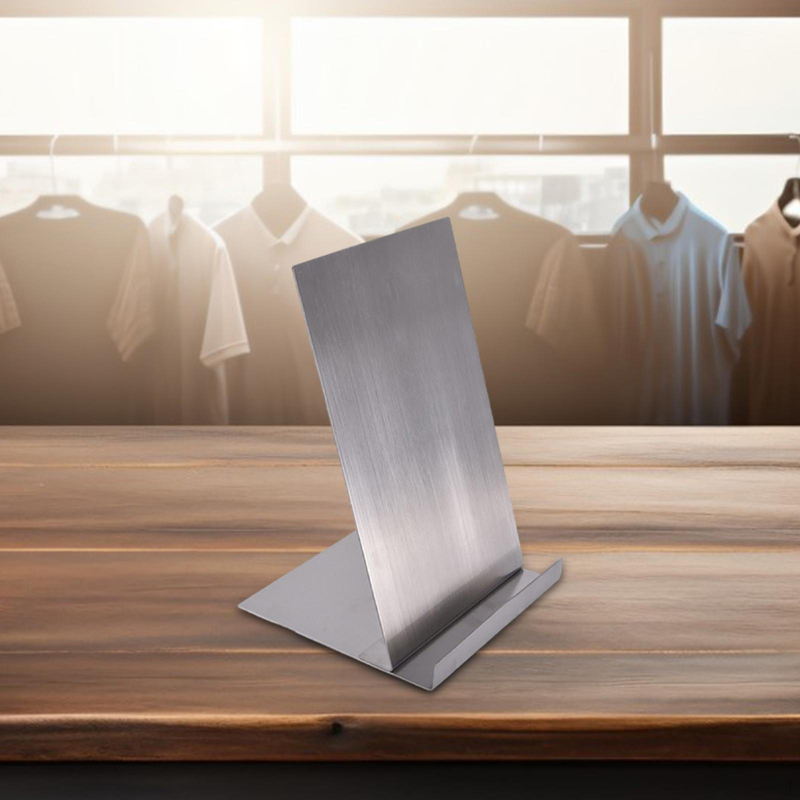 Стойка для демонстрации одежды Держатель для рубашек Подставка для взрослой одежды из нержавеющей стали для домашнего использования silvery 3923₽
