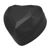 LED Light Pendant Necklace Box Large Capacity Soft Lining Hrt Shaped LED Pendant Box Jewelry Gift Box for Valentine's Day Anniversary Wedding