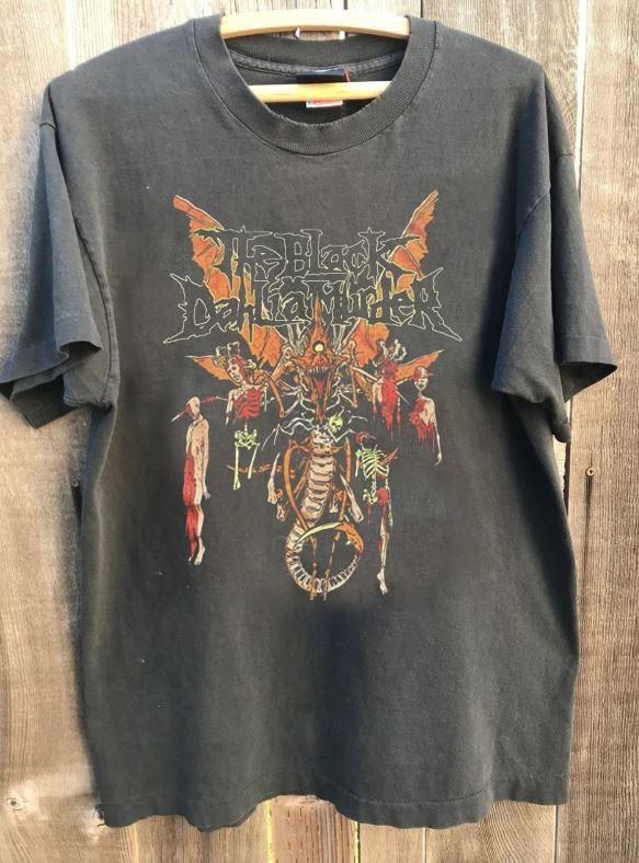 Rare The Black Dahlia Murder Tour Charcoal Short Sleeve Unisex Shirt KH17303