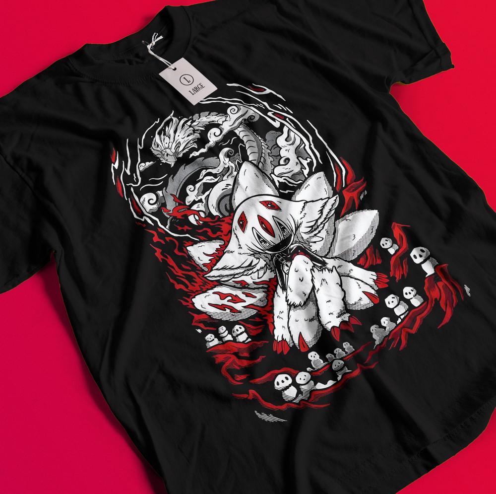 

Made in Abyss T-Shirt Nanchi Shirt Faputa Tshirt Daily Manga Black Tee Kawaii BB811 4XL