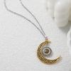 Retro Metal Hot Girl Pendant Stainless Steel Necklace