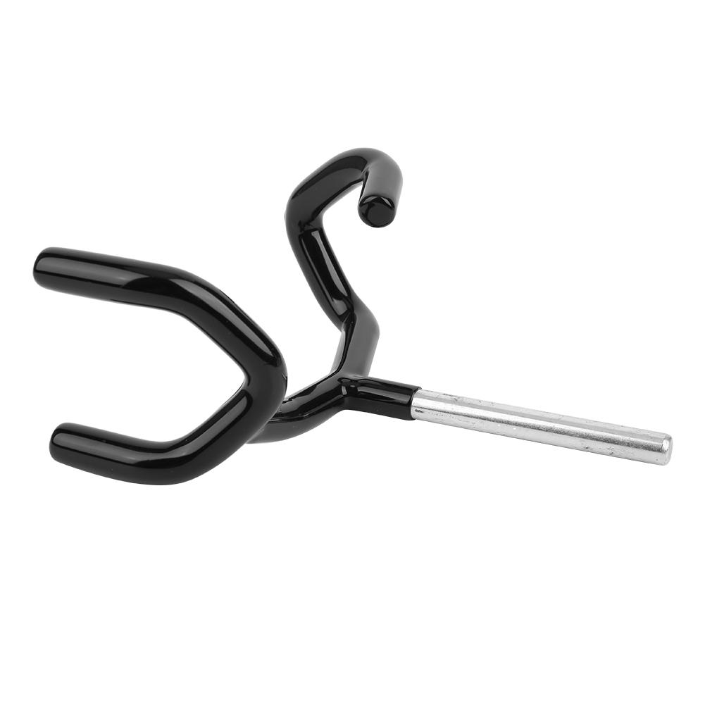 Metal Microphone Support Holder Audio Boom Pole Support Holder Stand Black