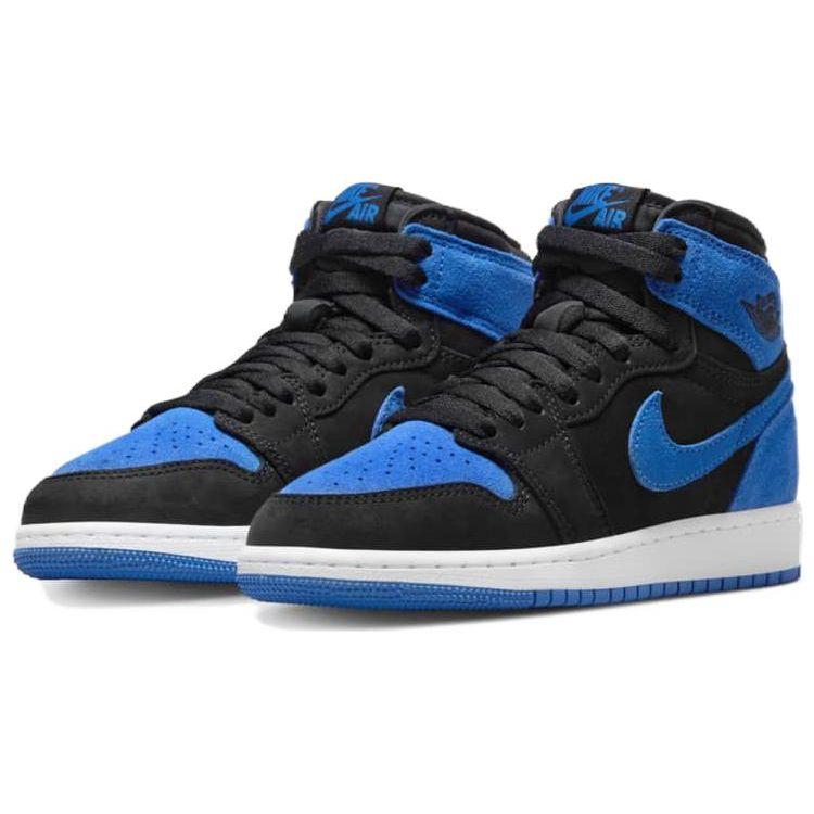 Air Jordan 1 Retro High OG GS Royal Reimagined Παιδικά Αθλητικά Παπούτσια Μπλε Μαύρο Βασιλικό Μπλε FD1437-042