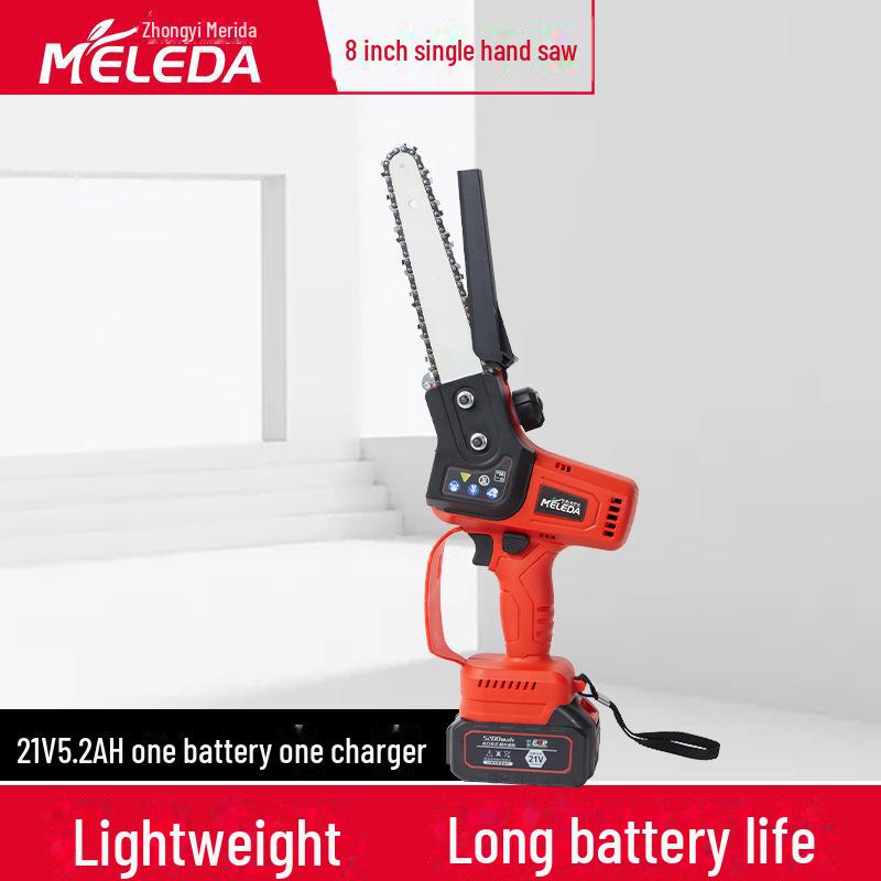 

Аккумуляторная бесщеточная электрическая цепная пила Merida Lithium для бытового и уличного использования