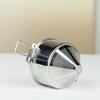 Stainless Steel Folding Ear Filter Cup, No Filter Paper, Easy To Carry and Clean Funnel, Outdoor Camping Coffee Utensils