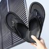 Fashion Mesh Flip-flops Summer Men Casual Beach Shoes Couple Outside Breathable Footwear Comfortable Sandals Anti-slip Platform Slippers