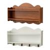 Floating Shelves Multi-use Easy to Install Sturdy Ornaments Display Stand Double-layer Rack Wall Shelf for Entryway Office
