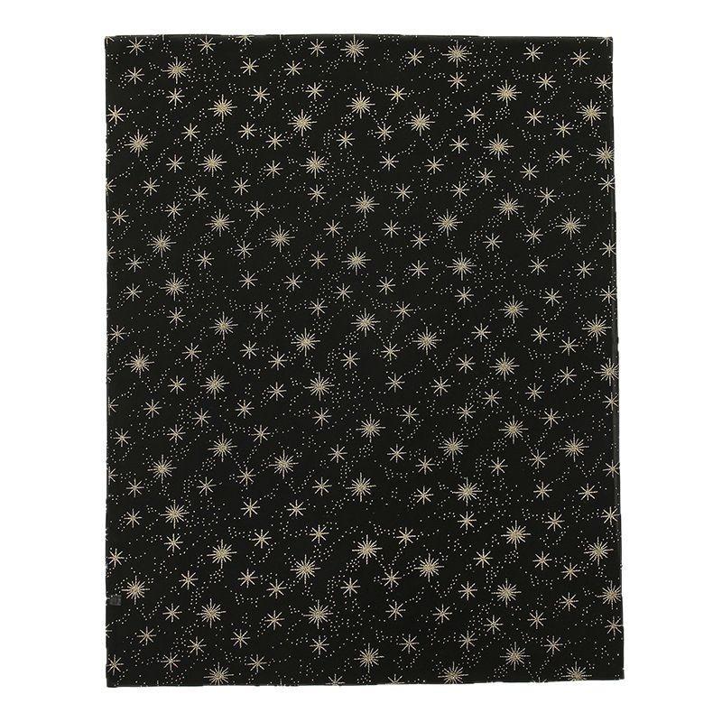 Hot-selling spring and autumn new black bronzing pattern scarf fashionable versatile women's ethnic headscarf chiffon yarn