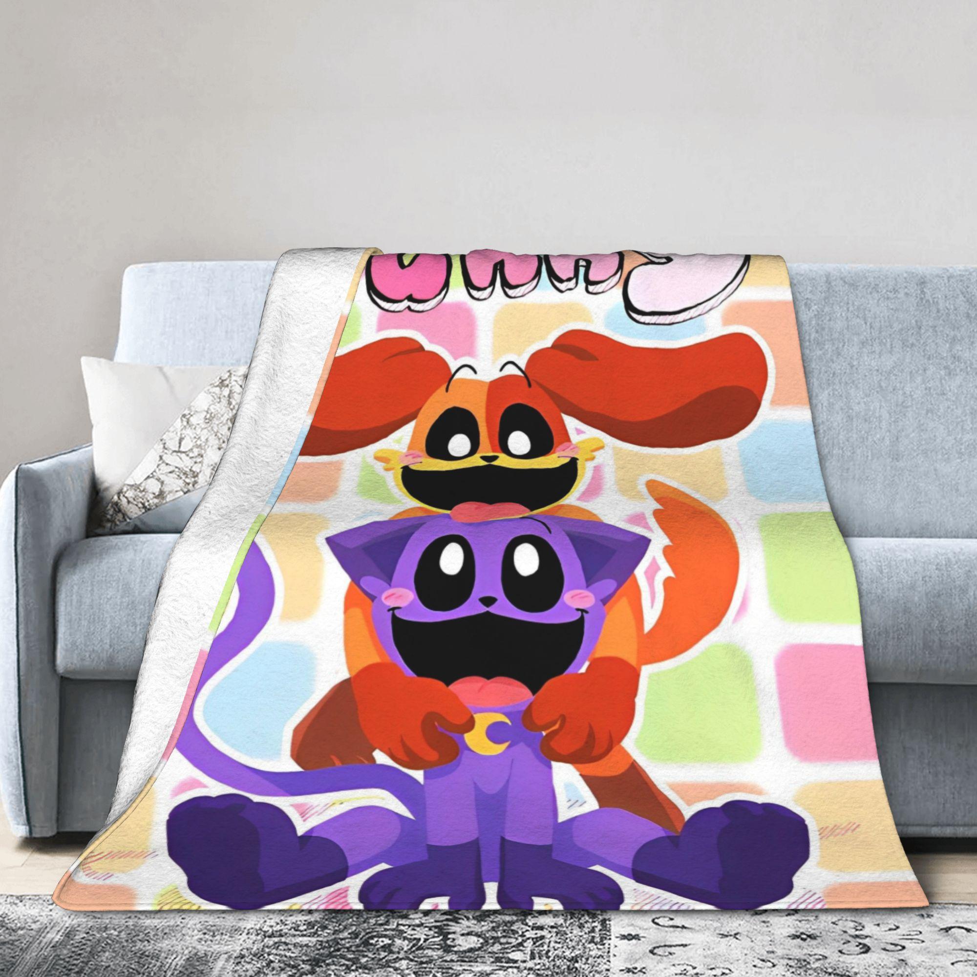 

Catnaps Dogdays Flannel Blanket Winter Warm Soft Bedding Throws for Girls Boys Home Decor Pattern Bedspread Sofa Bed Cover 75x90cm