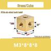 Aluminum Alloy Hex Nut Acrylic Connector Cap