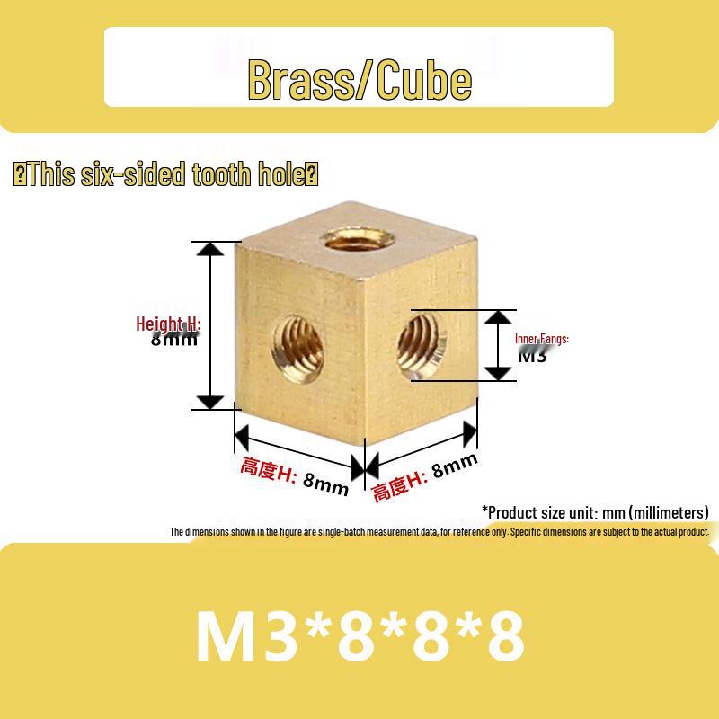 Aluminum Alloy Hex Nut Acrylic Connector Cap