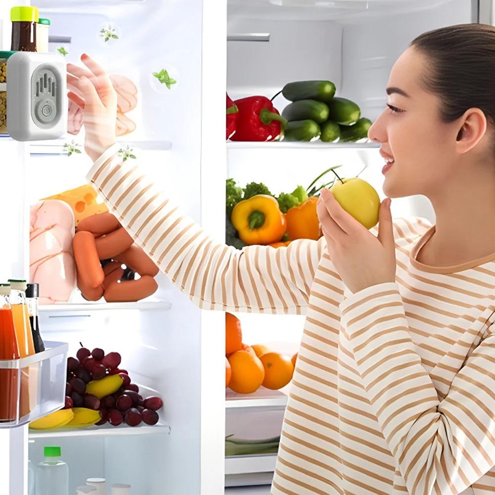 Refrigerator Odor Eliminator Refrigerator Purifier Air Fresher For Fridge Refrigerator Deodorizer Refrigerator Odor Remover