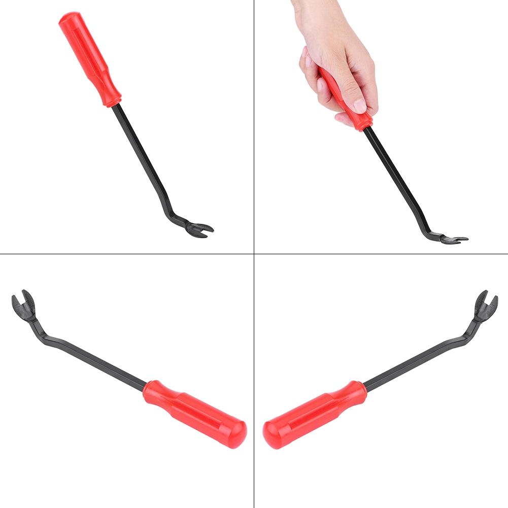 Car Door Trim Clip Panel Glass Removal Upholstery Remover Puller Fasten Pry Tool 225mm