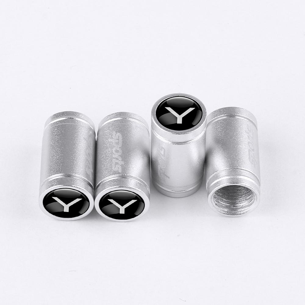 

4Pcs Metal Car Wheel Tire Valve Caps Air Stem Covers Accessories For Tesla Model 3 Model S Model X Model Y 2021 2022 Roadster