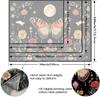 Butterfly Tapestry Moon Star Retro Floral Crystal Plant Aesthetic Tapestries for Bedroom Night Sky Room Decor Tapestries Wall