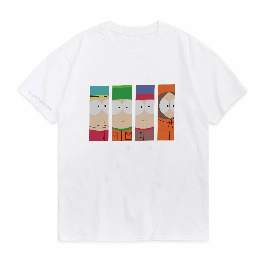 Crazy South Park Tshirt New Arrival South Park Funny Cartoon Graphic Tshirt Unisex Ropa Hombre Crazy Cute Comic Tee S