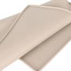 Silicone Pet Feeding Mat for Food and Water Prevent Spilling Waterproof Pet Feeding Placemat for Dog Cat Beige