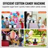Electric Cotton Candy Machine, 1000W Candy Floss Maker, Commercial Cotton Candy Machine with Stainless Steel Bowl, and Sugar Scoop, Perfect for Home