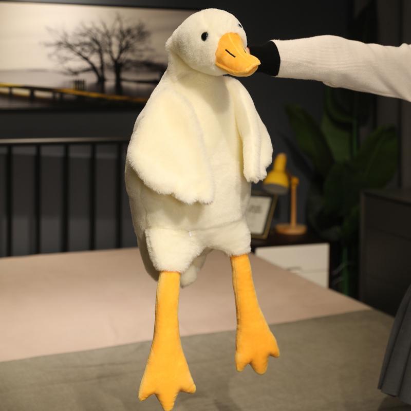 50-190 cm suur pruun kallistus täidisega loom part Kawaii hiiglaslik hani plüüsis mänguasi magamispadi Suur pehme nukupeo kingitus poistele tüdrukutele