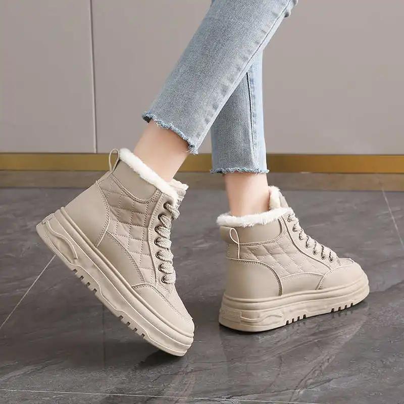 Fashion Snowshoe Dark Womans Lady Sneakers Casual Colored Shoes Ladies Spring Fashion Sport Beskets Sports-et-leisure Joggings