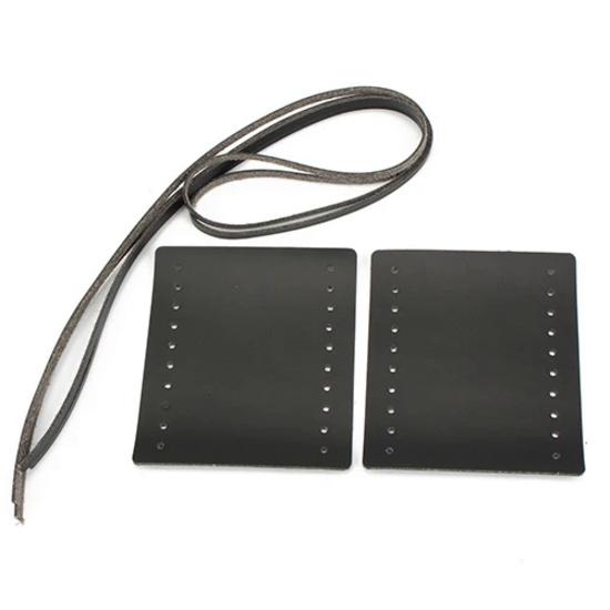 Kryt stupaček motocyklu Vintage PU kůže Obal stupačky pro Harley Indian Chief Classic Touring Cafe Racer Chopper Bikes