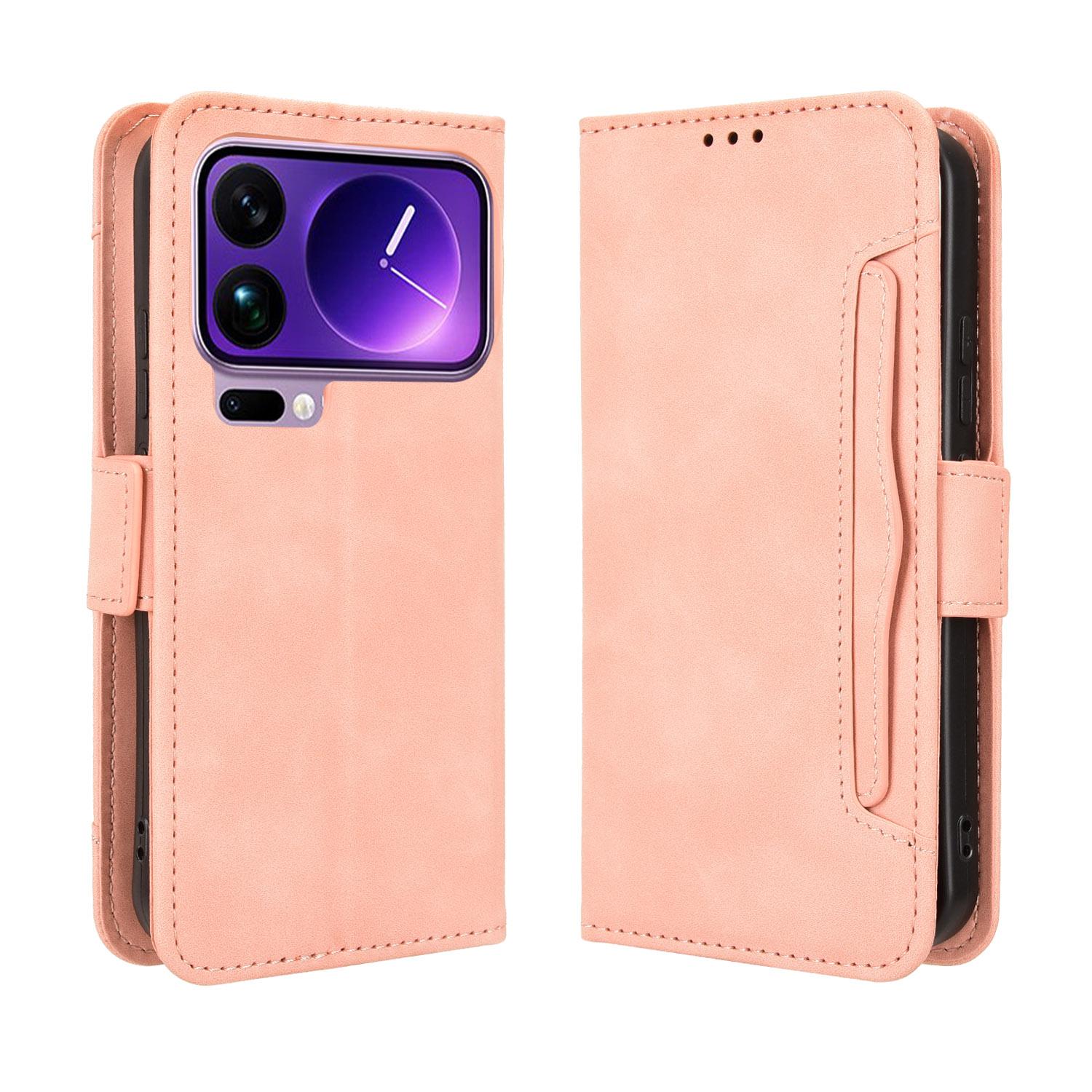 

For Xiaomi 17 Pro Leather Case Phone Wallet Cover with Multiple Card Slots