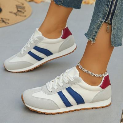 Neue Freizeitschuhe Mode Allround-Laufschuhe Atmungsaktive Stoffoberfläche Leichte Sportschuhe Damenschuhe De Mujer