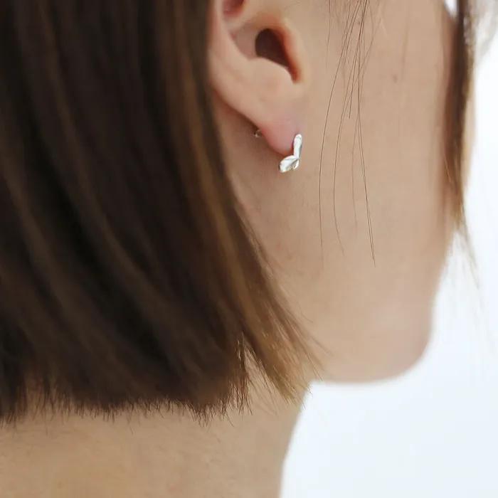[silver925] Petal Earrings (silver)
