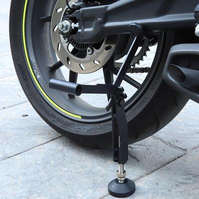Katlanabilir Ağır Lokomotif Kaldırma Çerçevesi Arka Tekerlek Destek Çerçevesi Park Çerçevesi Taşınabilir İş Tasarruflu Kaldırıcı Motosikletler İçin O0Y4