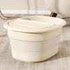 Foldable Thickened Foot Soak & Massage Basin for Home Use