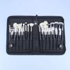 Luxury 25-Piece Professional Makeup Brush Set with Animal Hair for Makeup Artists
