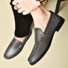 British Style Low Heel Loafers Classic Formal Wear Business Soft SoleComfortable Driving Shoes Breathable Outdoor Casual Shoes
