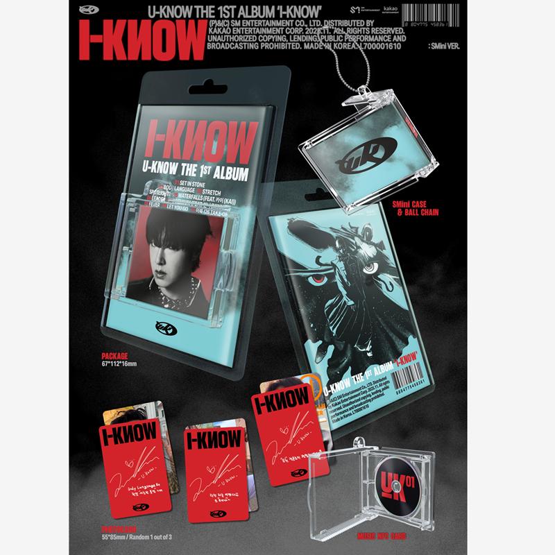 [Pre-order] U-KNOW The 1st Album [I-KNOW] SMini Ver.
