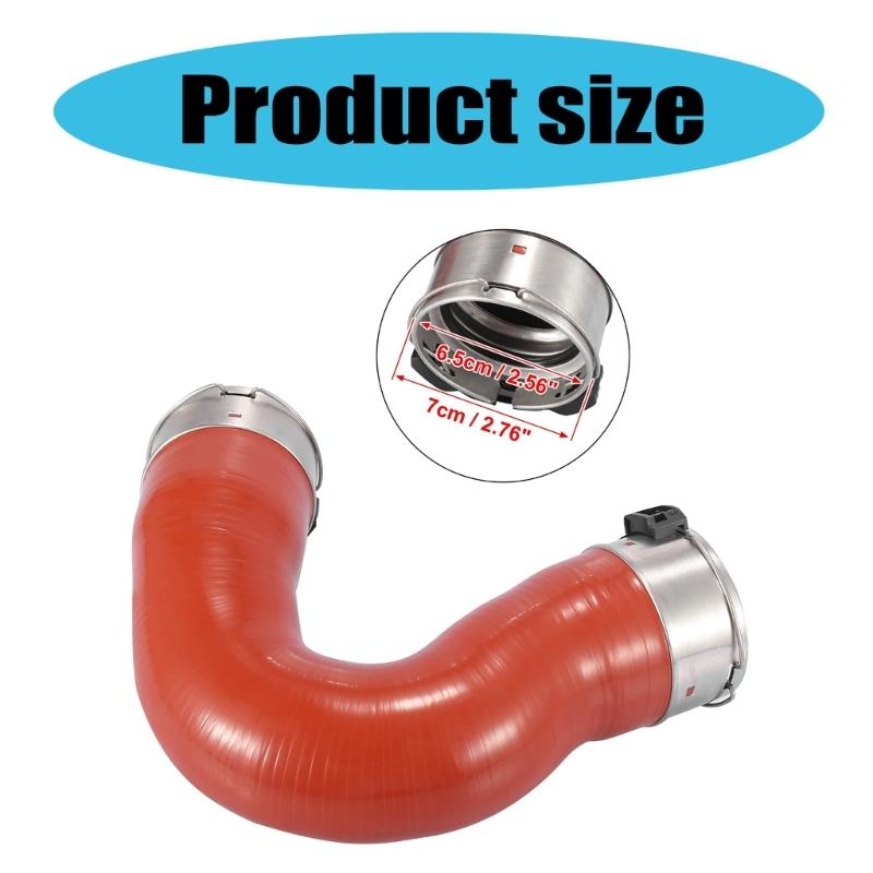 Turbocharger Air Intake Pipe Replacement Intercooler Hose for Sprinter 906 214CDI 216CDI 310CDI Auto Accessories