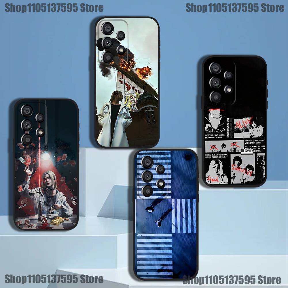 A-Alice in B-Borderland Phone Case For Samsung Galaxy A73,31,32,72,41,53,52,71,22,5G,Note,J7,8,9 Soft Black Cover