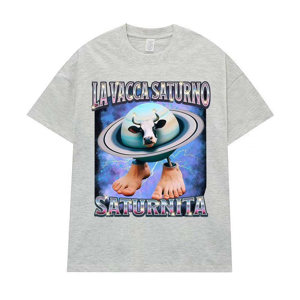 Roliga Ko Meme T-shirts för Kvinnor Harajuku Hip Hop Humor T-shirt Sommartoppar T-shirt