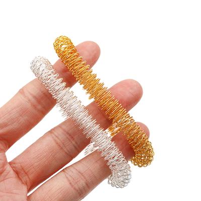 Anel de massagem para mãos, massagem no pulso, pulseira de dedo anelar com efeito único