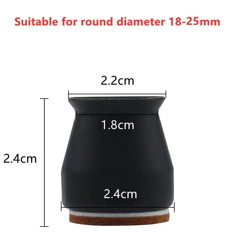 16 buc Capace pentru picioare de scaune din silicon Tampoane de protecție pentru picioare Mobilier Huse de masă șosete dopuri Acoperire pentru mobilier Picioare de nivelare Decor acasă