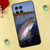 Vintage Trout Fishing Case For Samsung Galaxy M35 M55 M15 M11 M12 M13 M14 M06 M16 M36 M56 M31 M53 M32 M52 M34 M54