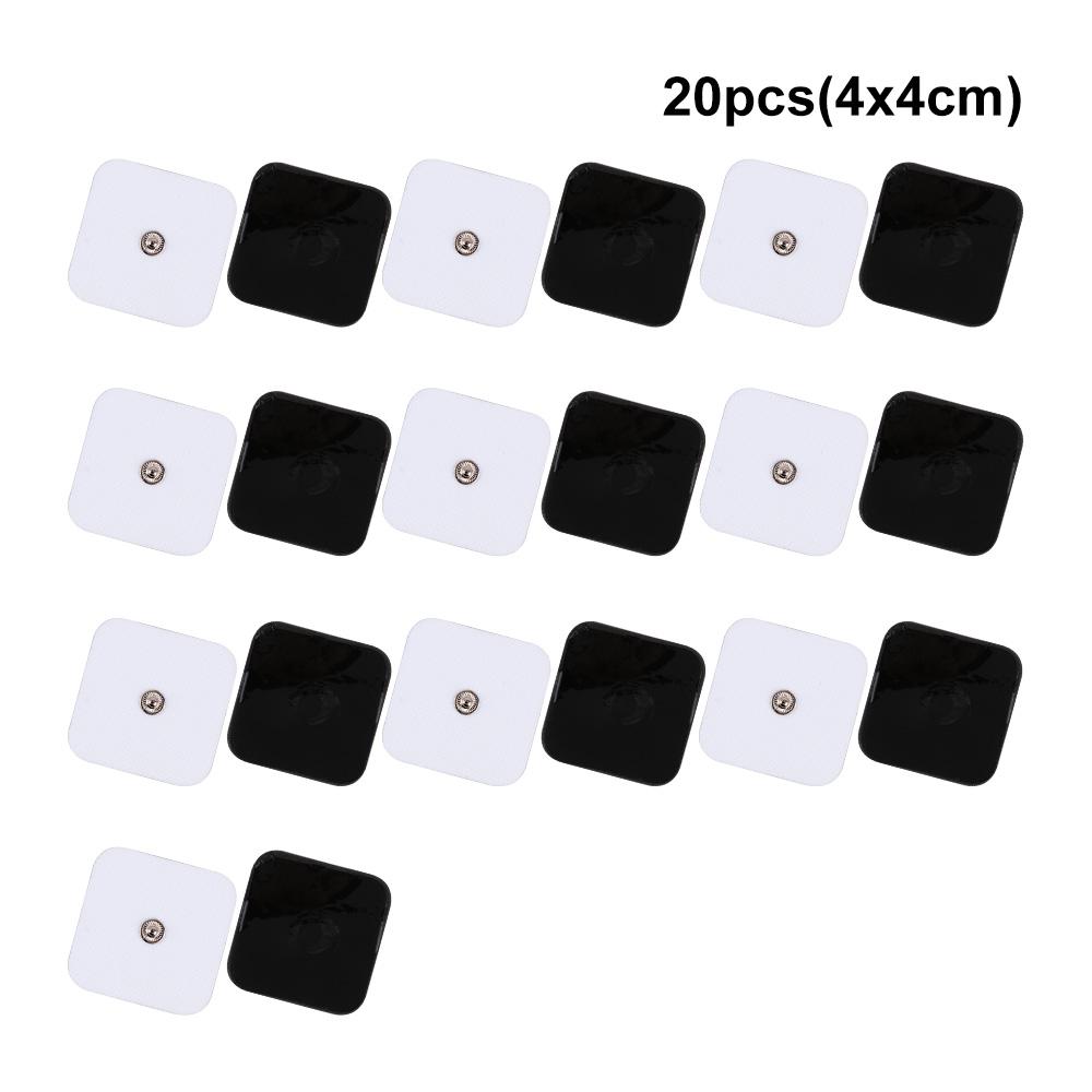 4x4cm/5x5cm Electrode Pads Gel for Tens Acupuncture Physiotherapy Machine Slimming Pulse Ems Muscle Stimulator Massager Sticker