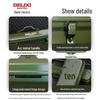 Delixi Industrial-Grade Metal Tool Box for Home and Auto Repair