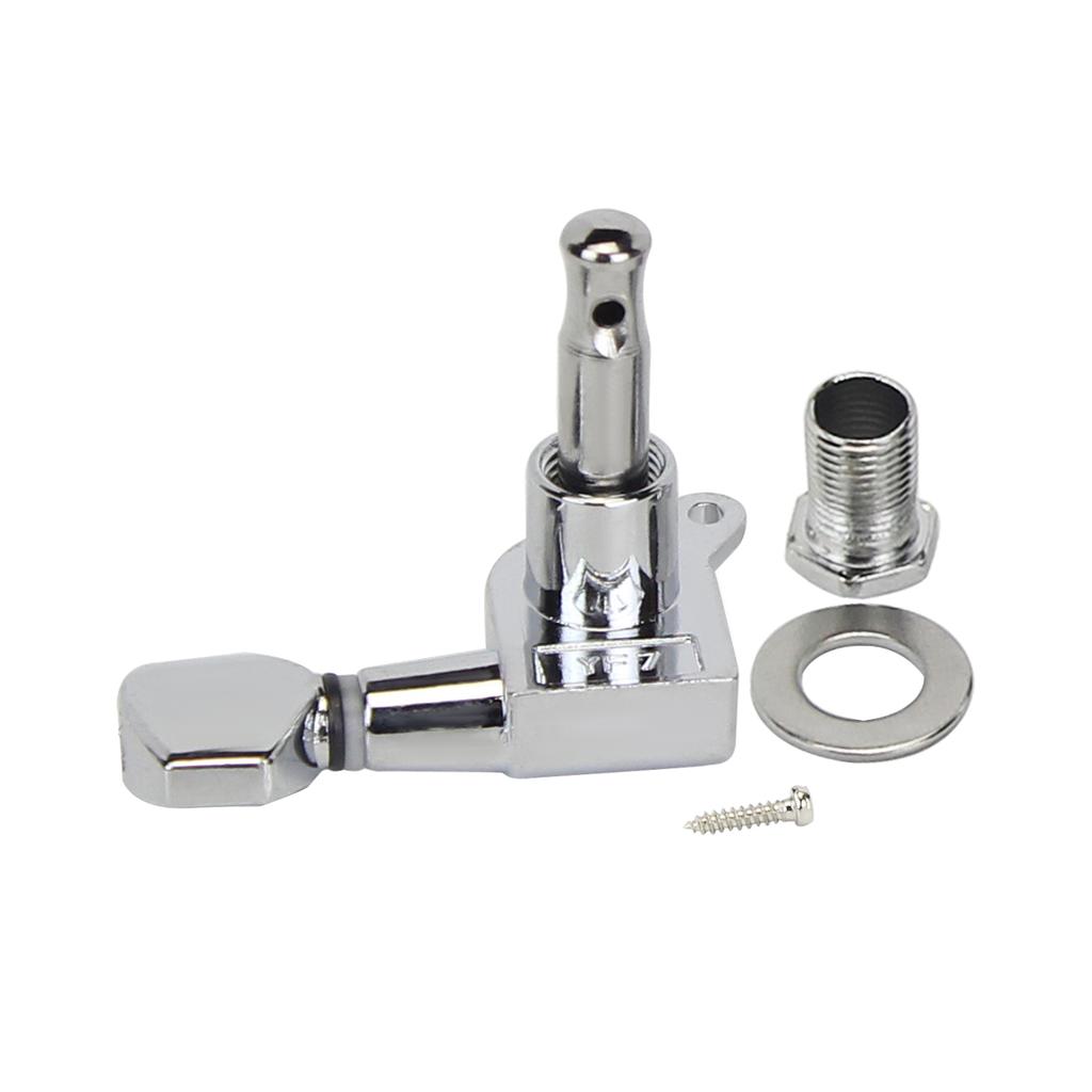 FLEOR 6PCS Electric Guitar String Tuning Keys Pegs Tuners Machine Heads 6R /6L Small Button