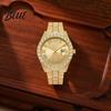 Reliable Timekeeping Men Watch Fashion Bracelet Quartz Analog with Day
