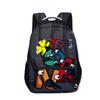 Harajuku Kpop Youthful School Bags Unisex Alphabet Lore Travel Bags 3D Print Oxford Waterproof Notebook Shoulder Backpacks
